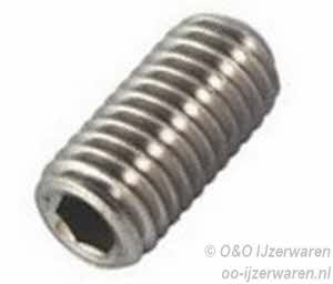 STELSCHROEFM4-10MM  R.V.S.
