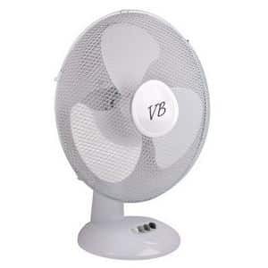 TAFEL VENTILATOR16" - 40CM - 3 STANDEN WIT VBTOOLS