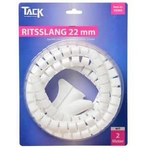 RITSSLANG 22MM 2METER WIT WIT TACK