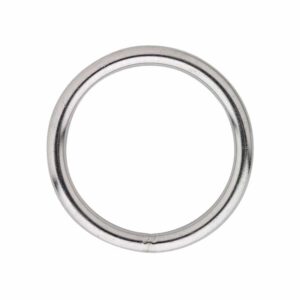 GELASTE RING  040-06MM  RVS AISI 3 16  PERSTUK GELABELD