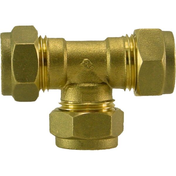 P-703 messing knel teestuk 15x15x12