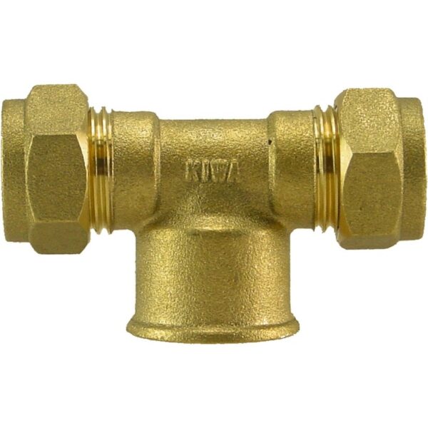 P-717 messing knel teestuk 15x1/2"binnen x15
